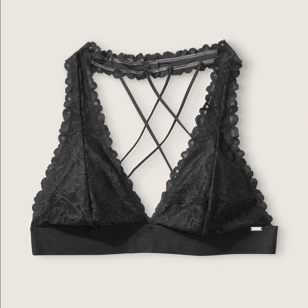 Pink Victoria Secret halter bralette